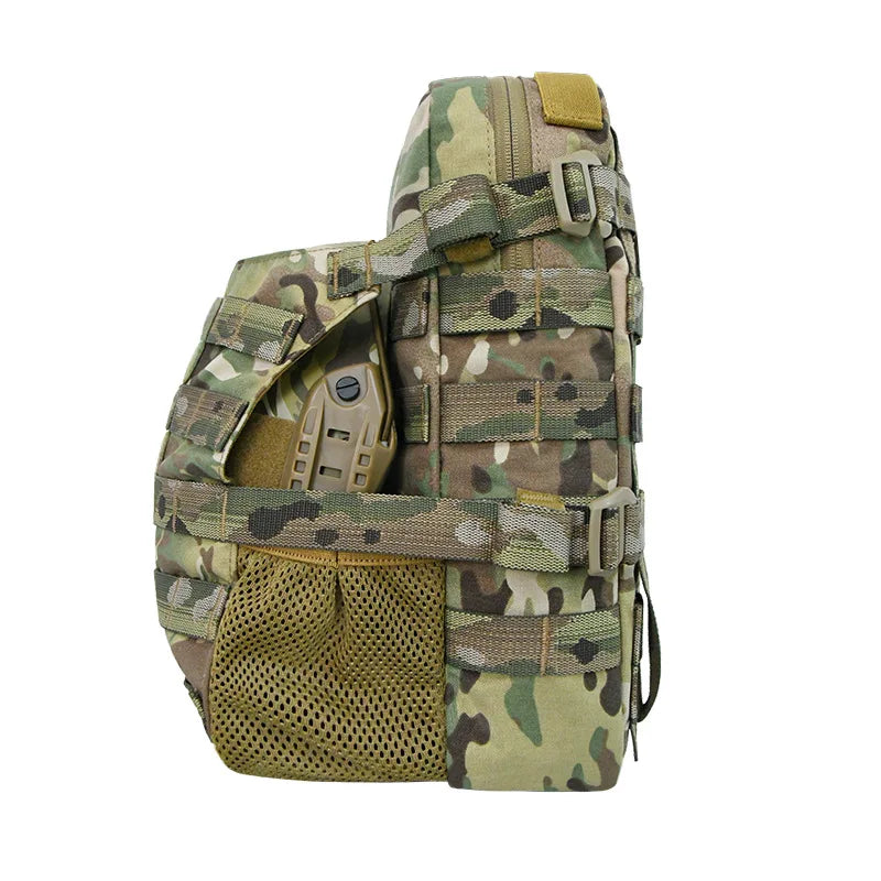 Tactical Vest – MOLLE Hydration Pack & Plate Carrier