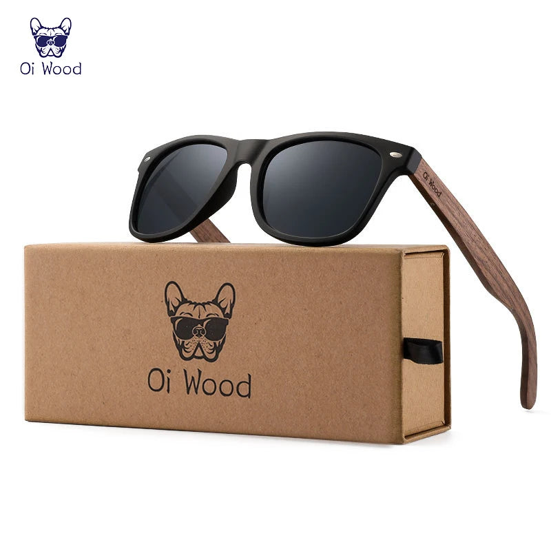 Men's Wooden Sunglasses – Polarized Fashion Eyewear