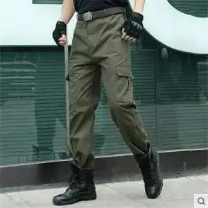 Men's Tactical Trousers – Breathable Military-Style Training Pants
