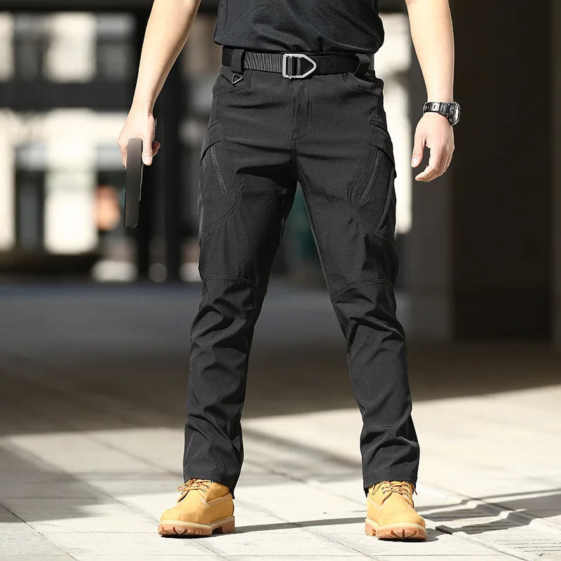 Men's Tactical Cargo Trousers – Multi-Pocket Quick-Dry Pants