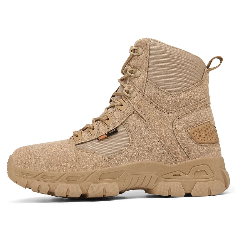 Men Tactical Shoes Breathable Male Army Boots Hunting Shoes Ultrallight Safety Training Women Camping Rapid Outdoor Response