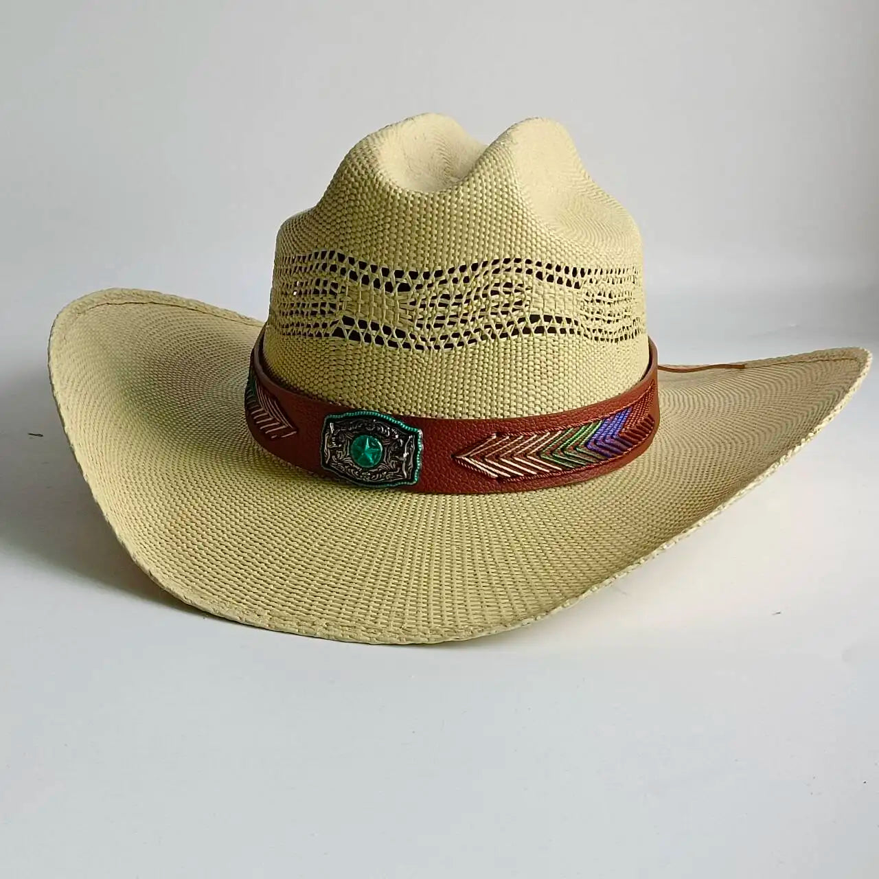 Unisex Wide Brim Straw Hat – Summer Sun Hat