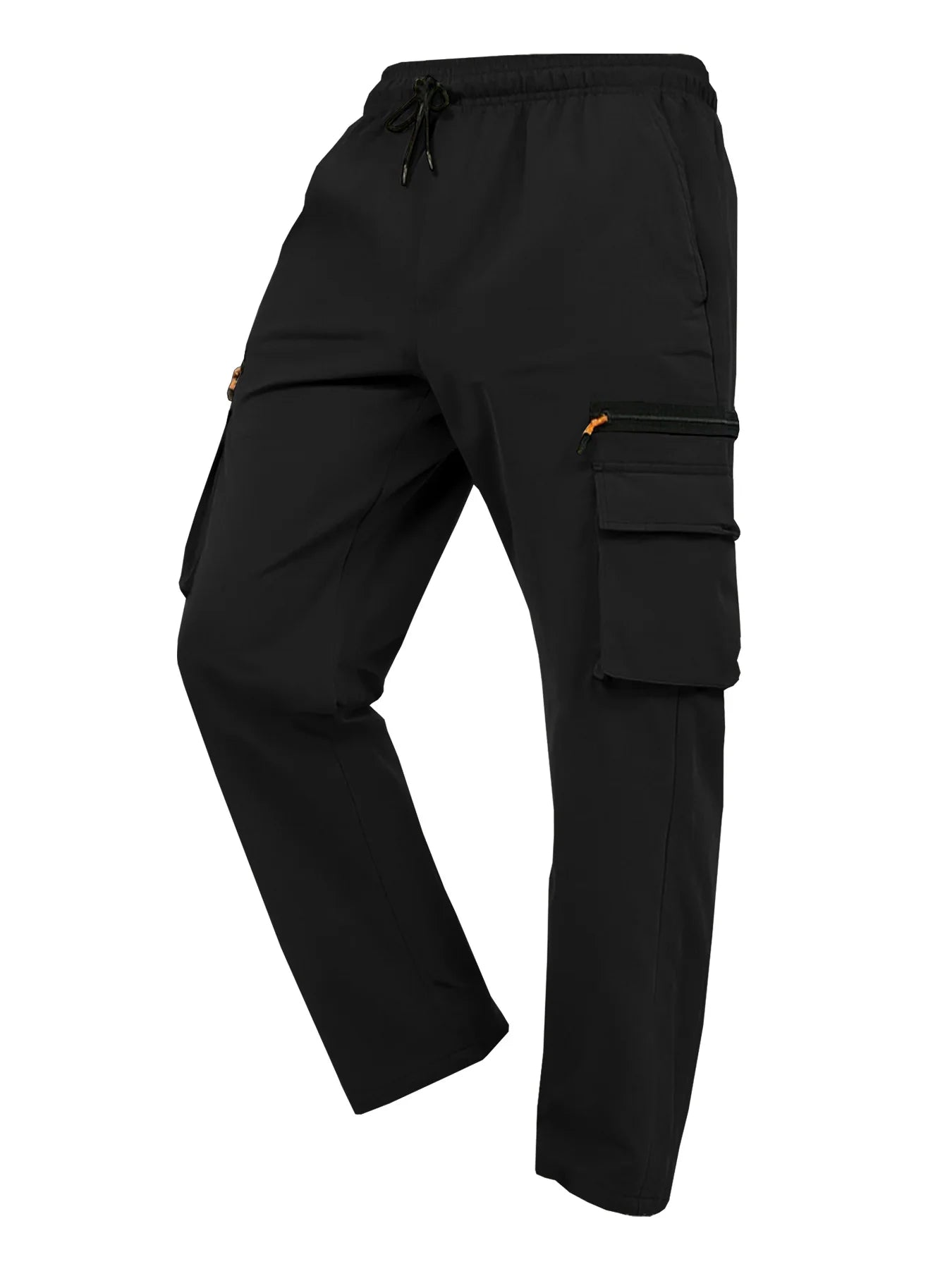 Men's Multi-Pocket Workwear Trousers – Quick-Dry Straight Leg Pants