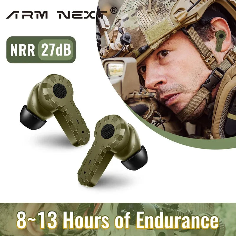 Tactical Ear Protection Plugs – Noise-Cancelling Shooting Earbuds