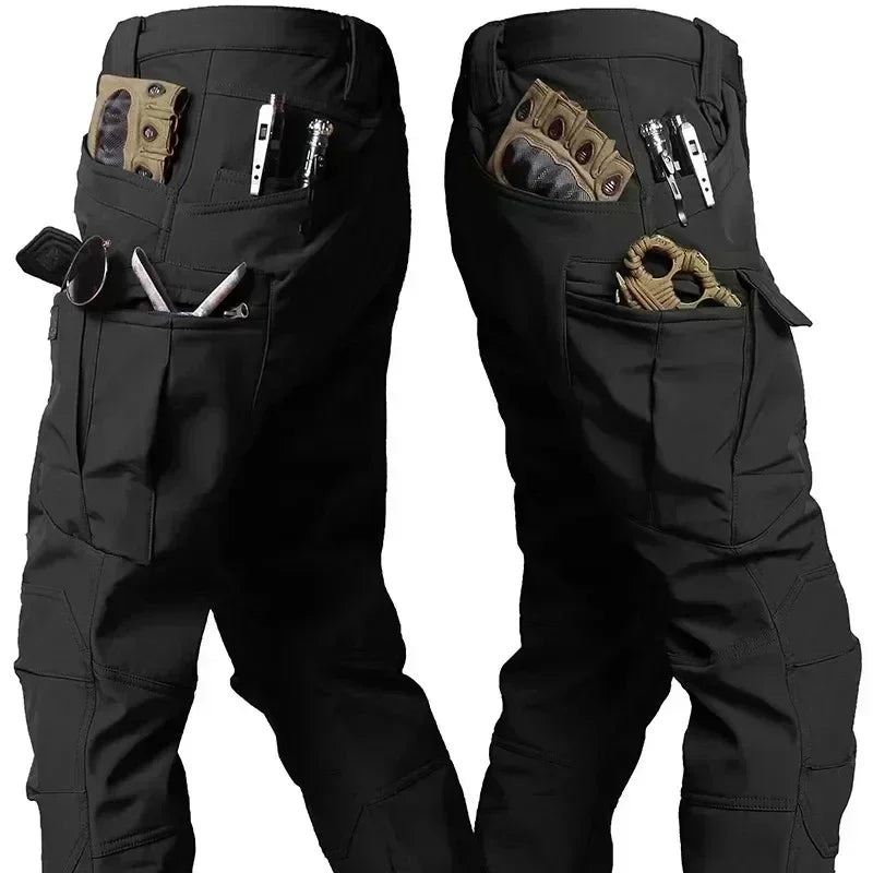 Men's Winter Tactical Jacket Set – Waterproof Hooded Combat Suit