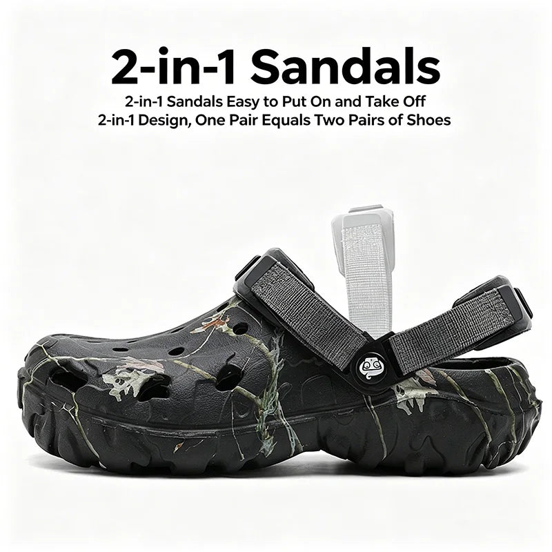 Men's EVA Garden Clogs – Non-Slip Indoor & Outdoor Slippers