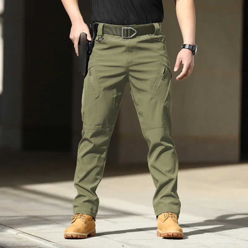 Men's Tactical Cargo Trousers – Multi-Pocket Quick-Dry Pants