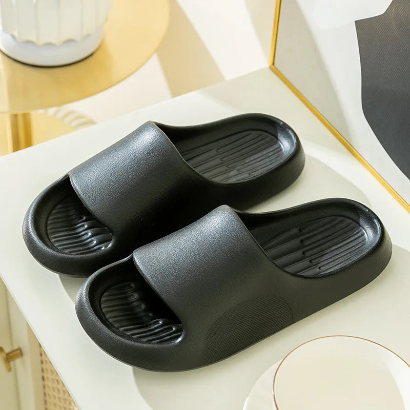 Men's Extended Size Indoor Slippers – EVA Comfort Slides