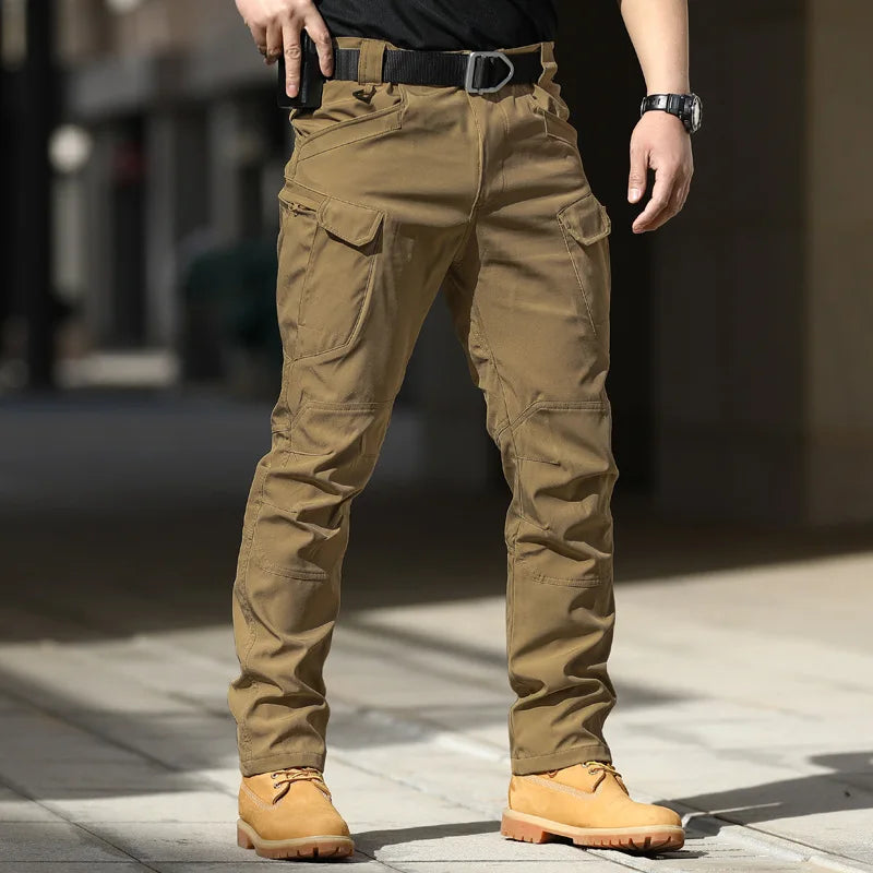 Men's Tactical Cargo Trousers – Multi-Pocket Quick-Dry Pants