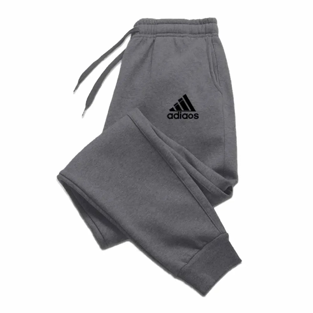Men's Printed Jogger Trousers – Casual Fitness Sports Pants