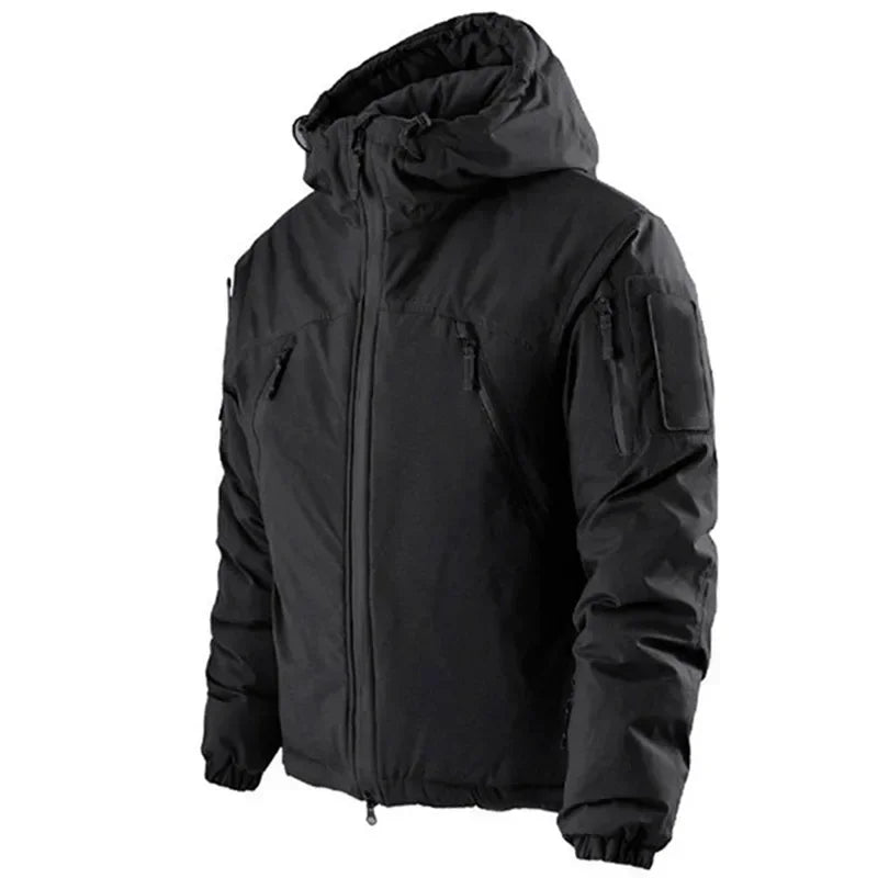 Men's Thickened Winter Jacket – Waterproof Wind-Resistant Coat