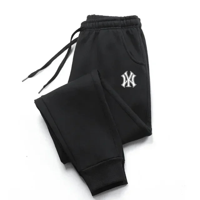 Unisex Printed Sports Trousers – Casual Running Fitness Pants