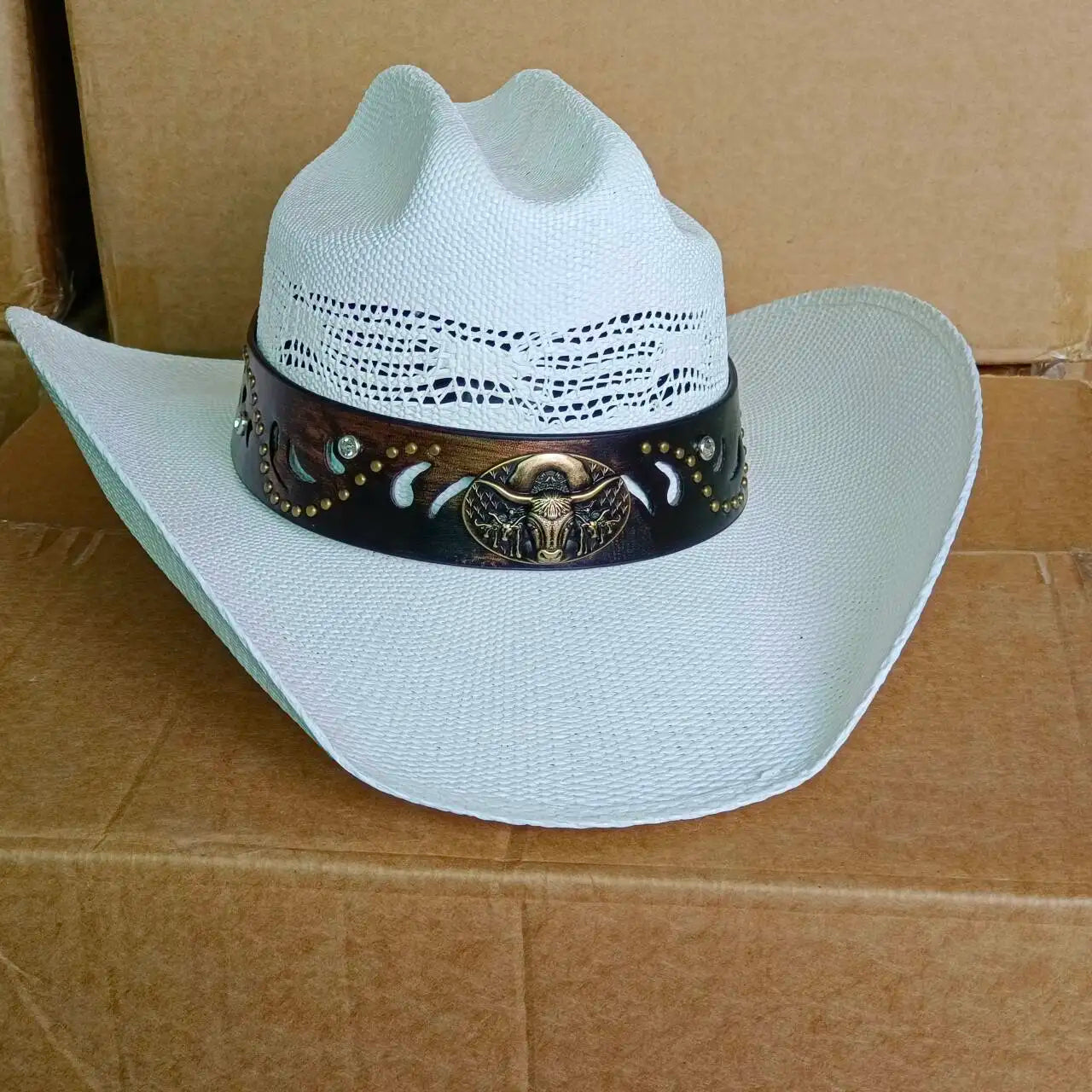 Unisex Wide Brim Straw Hat – Summer Sun Hat