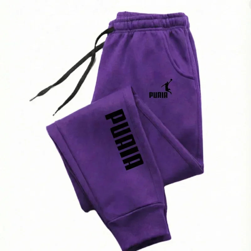 Unisex Casual Sweatpants – Drawstring Joggers with Pockets