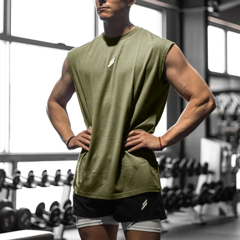 Men's Mesh Training Tank Top – Breathable Fitness Vest