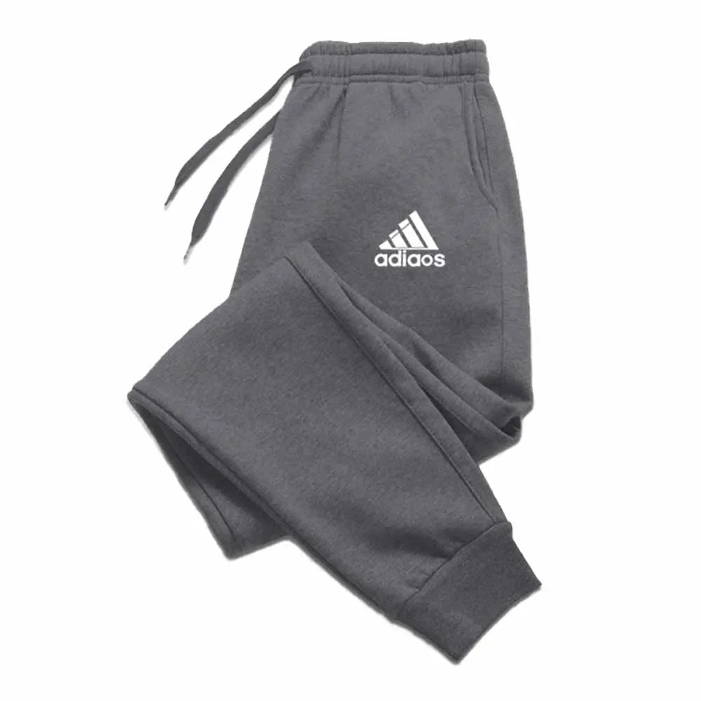 Men's Printed Jogger Trousers – Casual Fitness Sports Pants