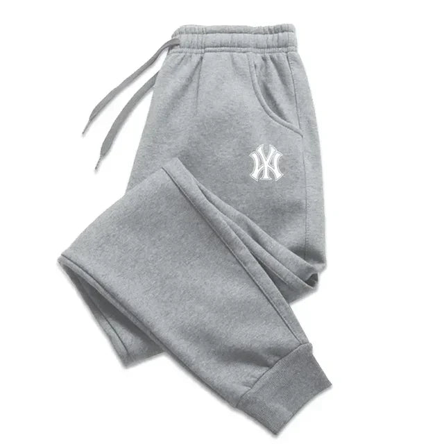 Unisex Printed Sports Trousers – Casual Running Fitness Pants