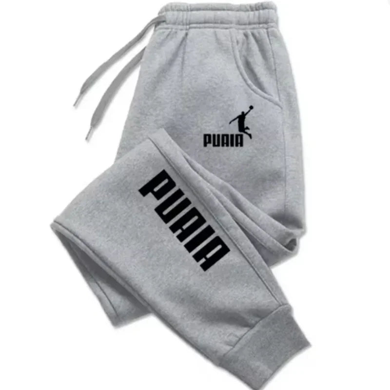 Unisex Casual Sweatpants – Drawstring Joggers with Pockets