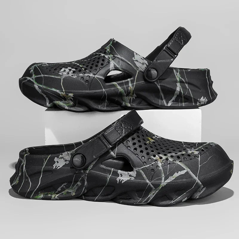 Men's EVA Beach Clogs – Breathable Plus Size Sandals
