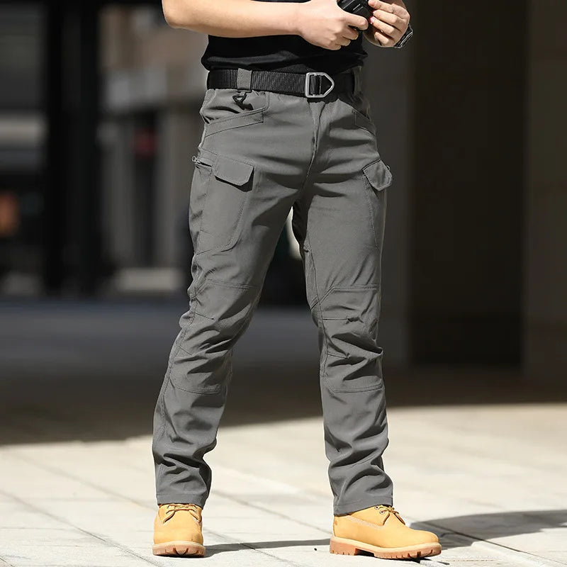 Men's Tactical Cargo Trousers – Multi-Pocket Quick-Dry Pants