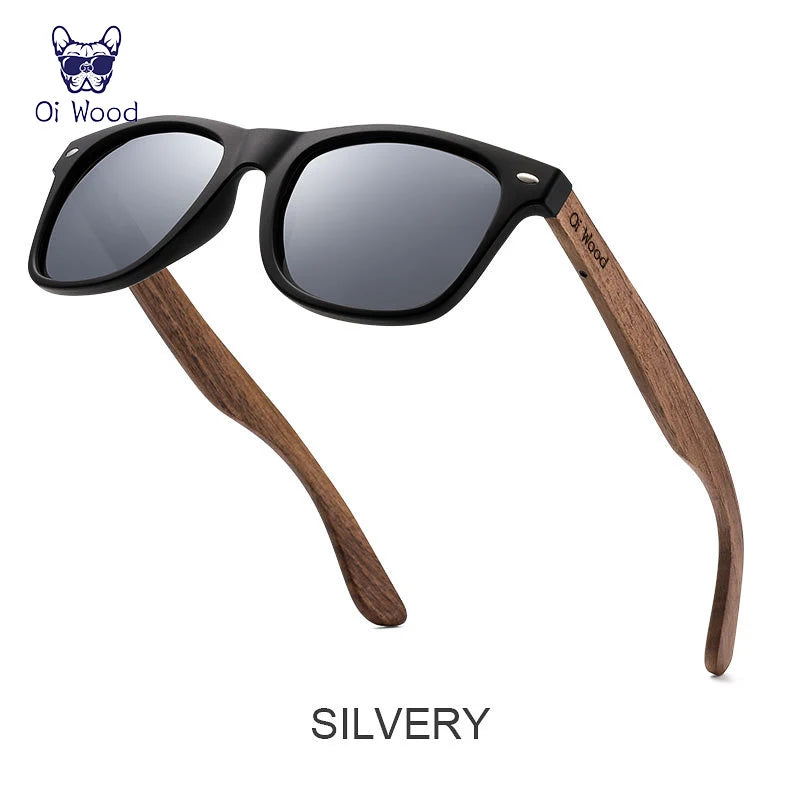 Men's Wooden Sunglasses – Polarized Fashion Eyewear