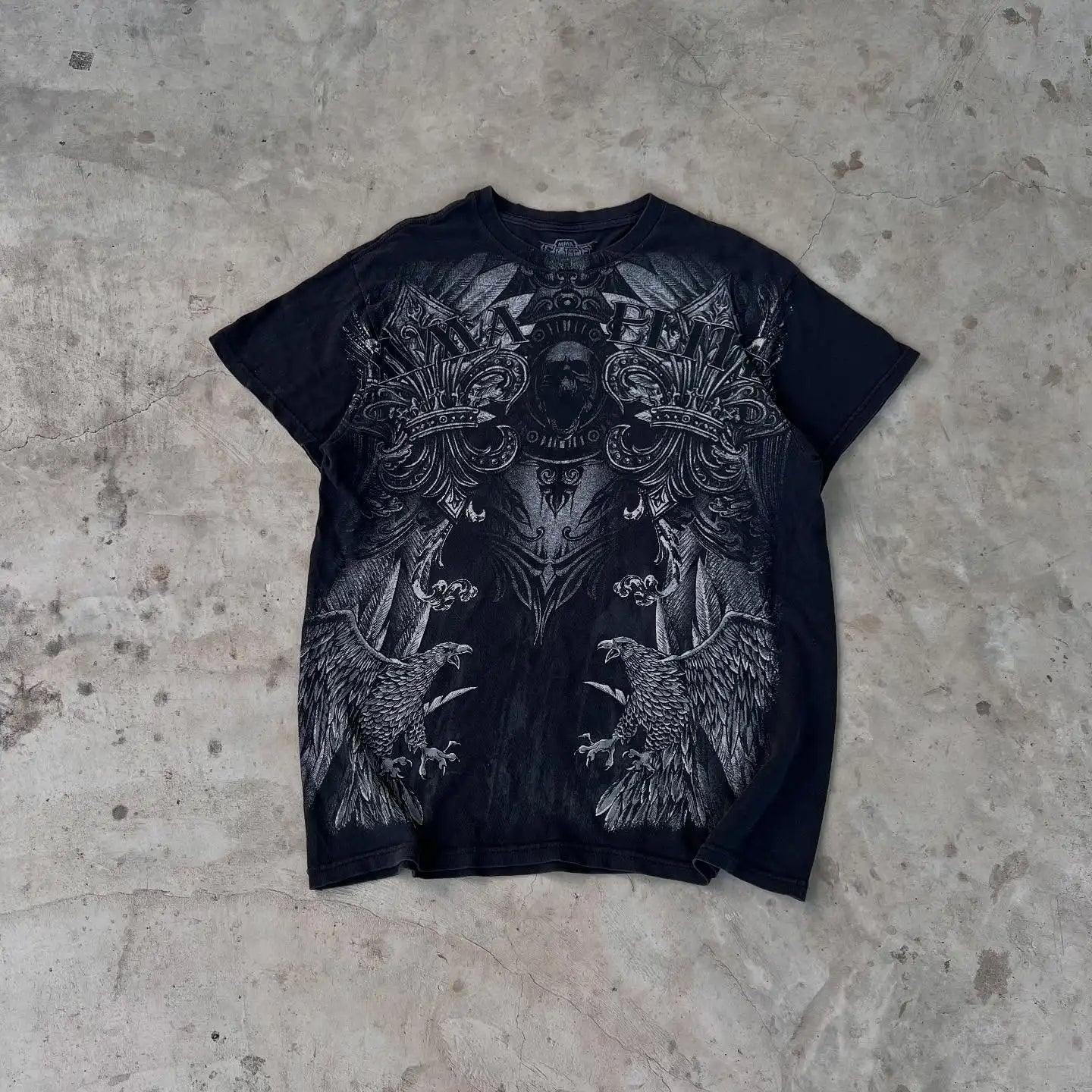 Men's Skull Print Graphic T-Shirt – Glow-in-the-Dark Streetwear Tee