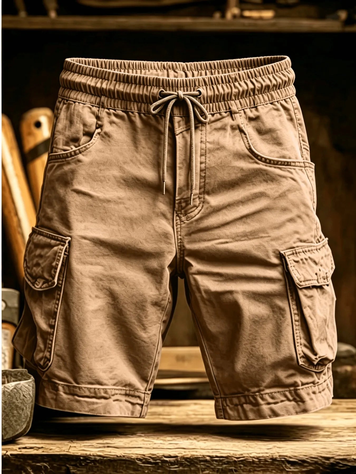 Men's Cargo Bermuda Shorts – Cotton Golf & Gym Shorts
