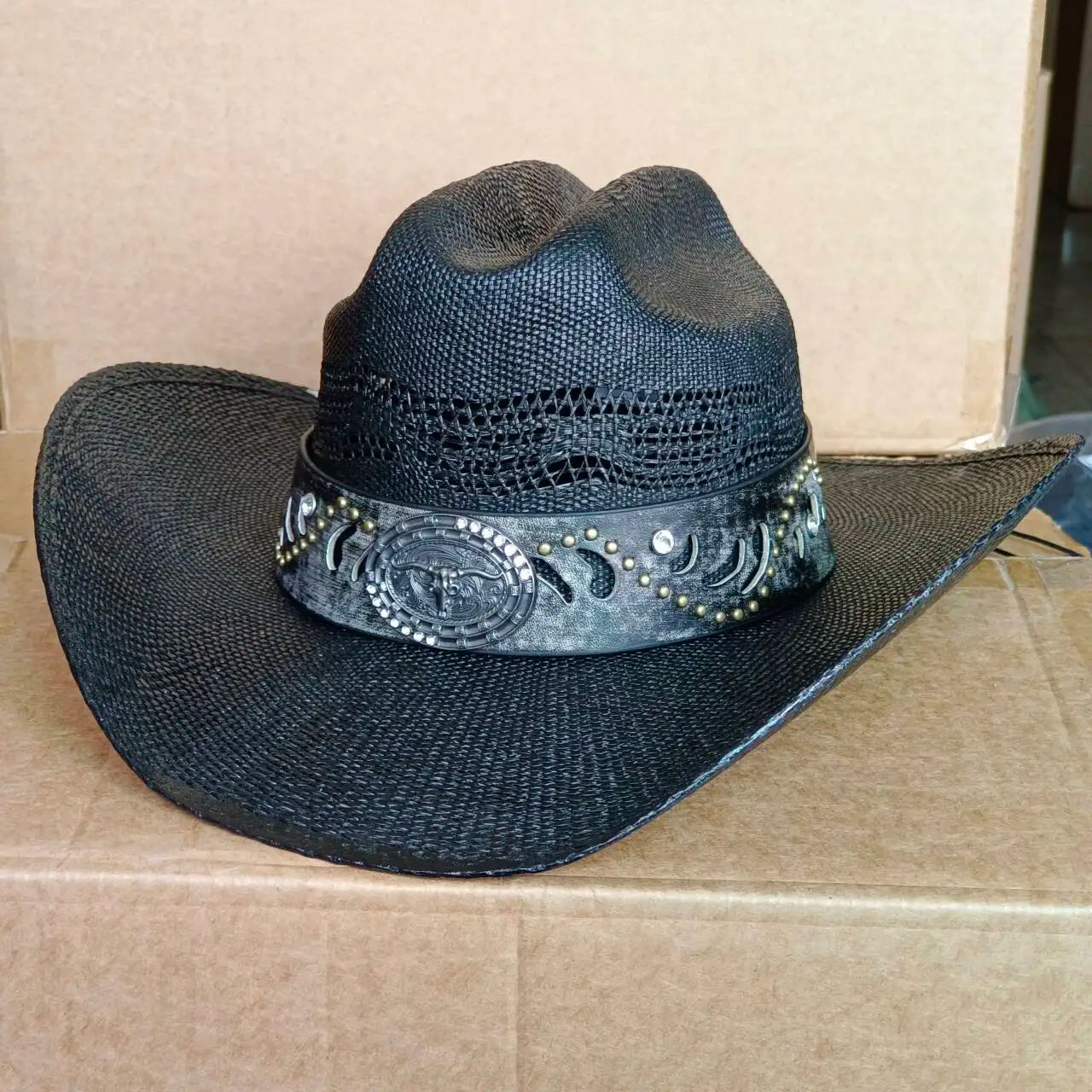 Unisex Wide Brim Straw Hat – Summer Sun Hat