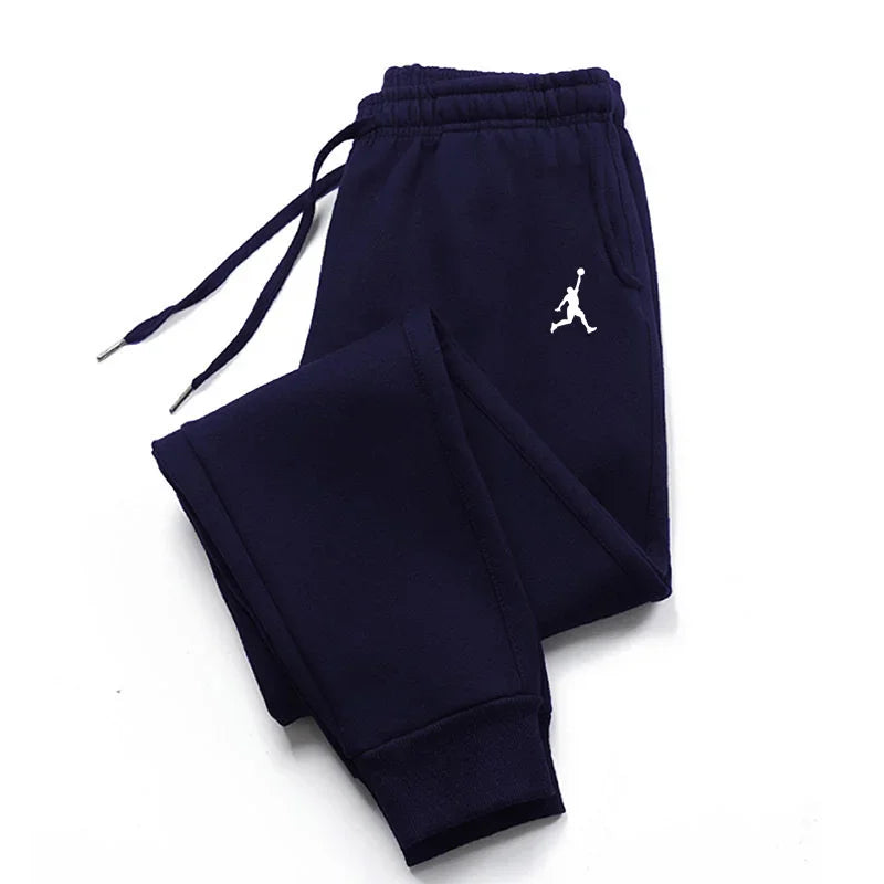 Men's Printed Jogger Pants – Casual Sports Training Trousers