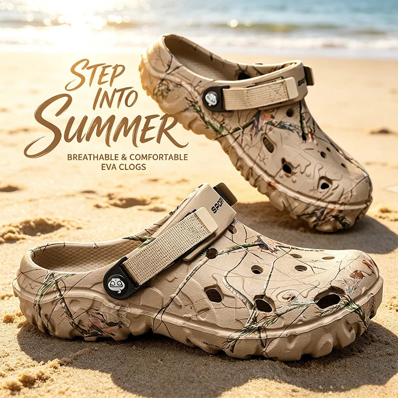 Men's EVA Garden Clogs – Non-Slip Indoor & Outdoor Slippers