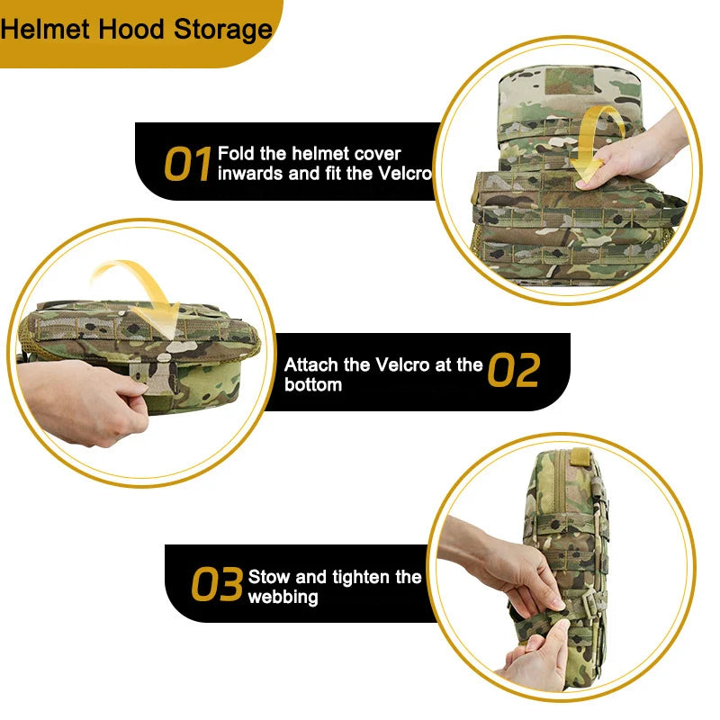 Tactical Vest – MOLLE Hydration Pack & Plate Carrier