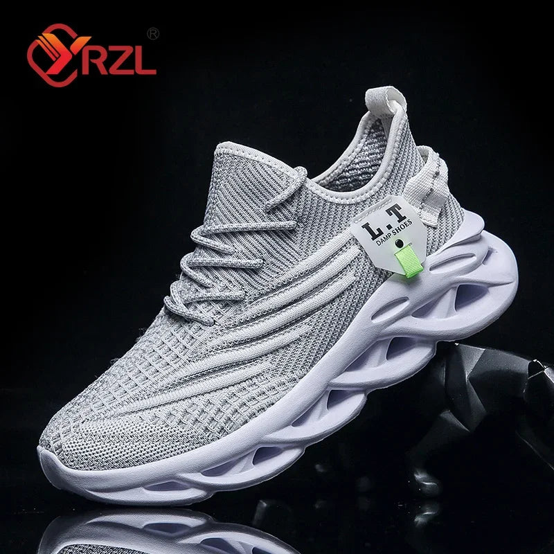 Men's Lightweight Running Trainers – Breathable Mesh Sneakers