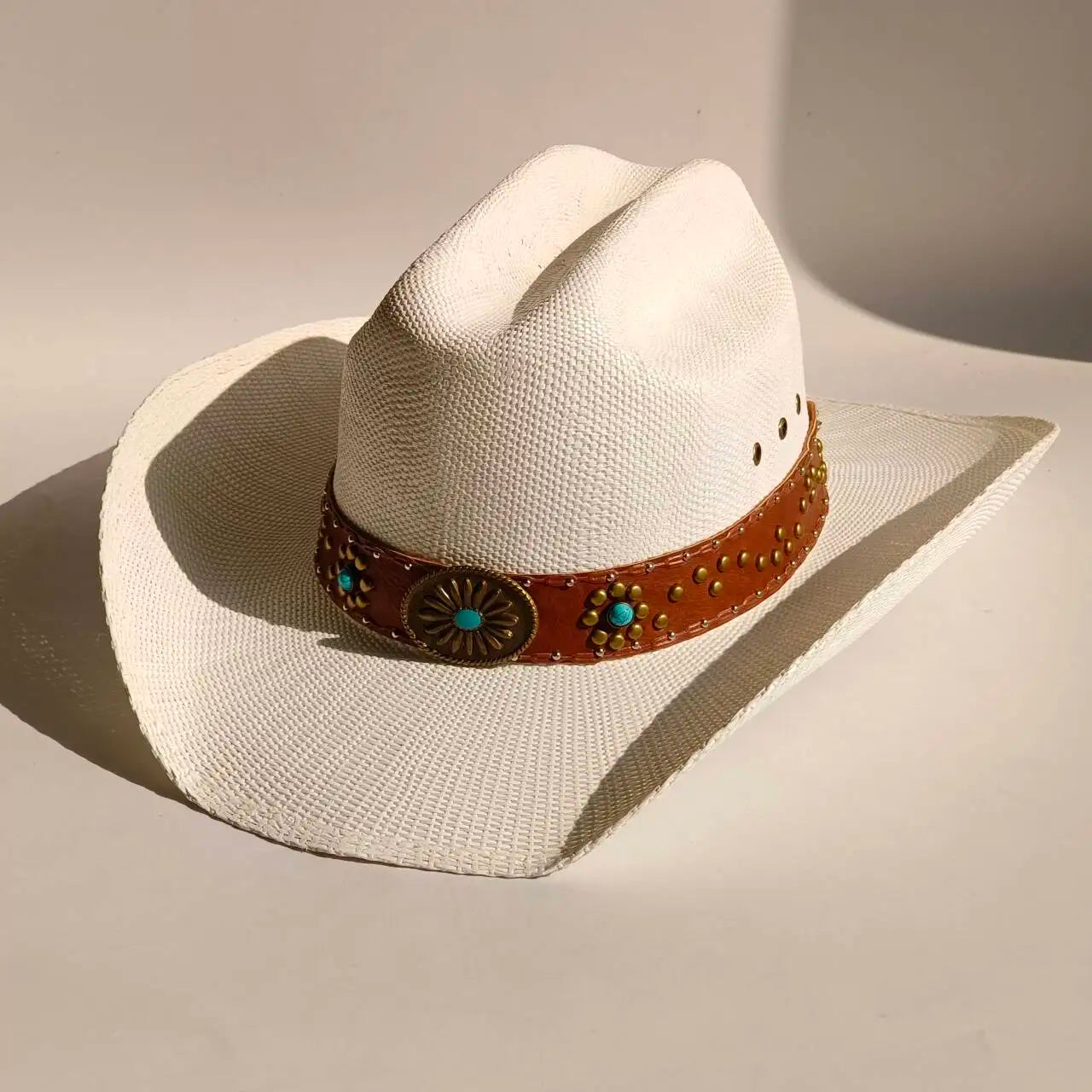 Unisex Wide Brim Straw Hat – Summer Sun Hat