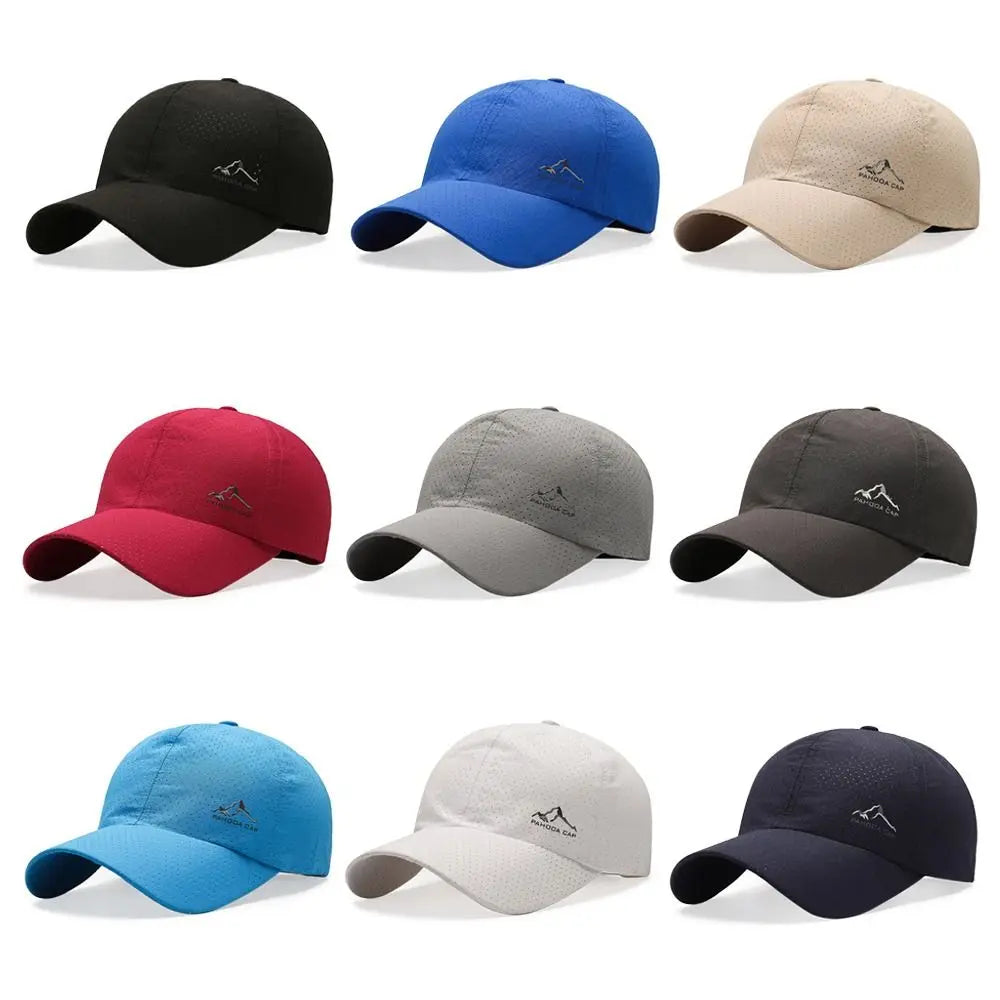 Men's Quick-Dry Sports Cap – UV Protection Baseball Cap