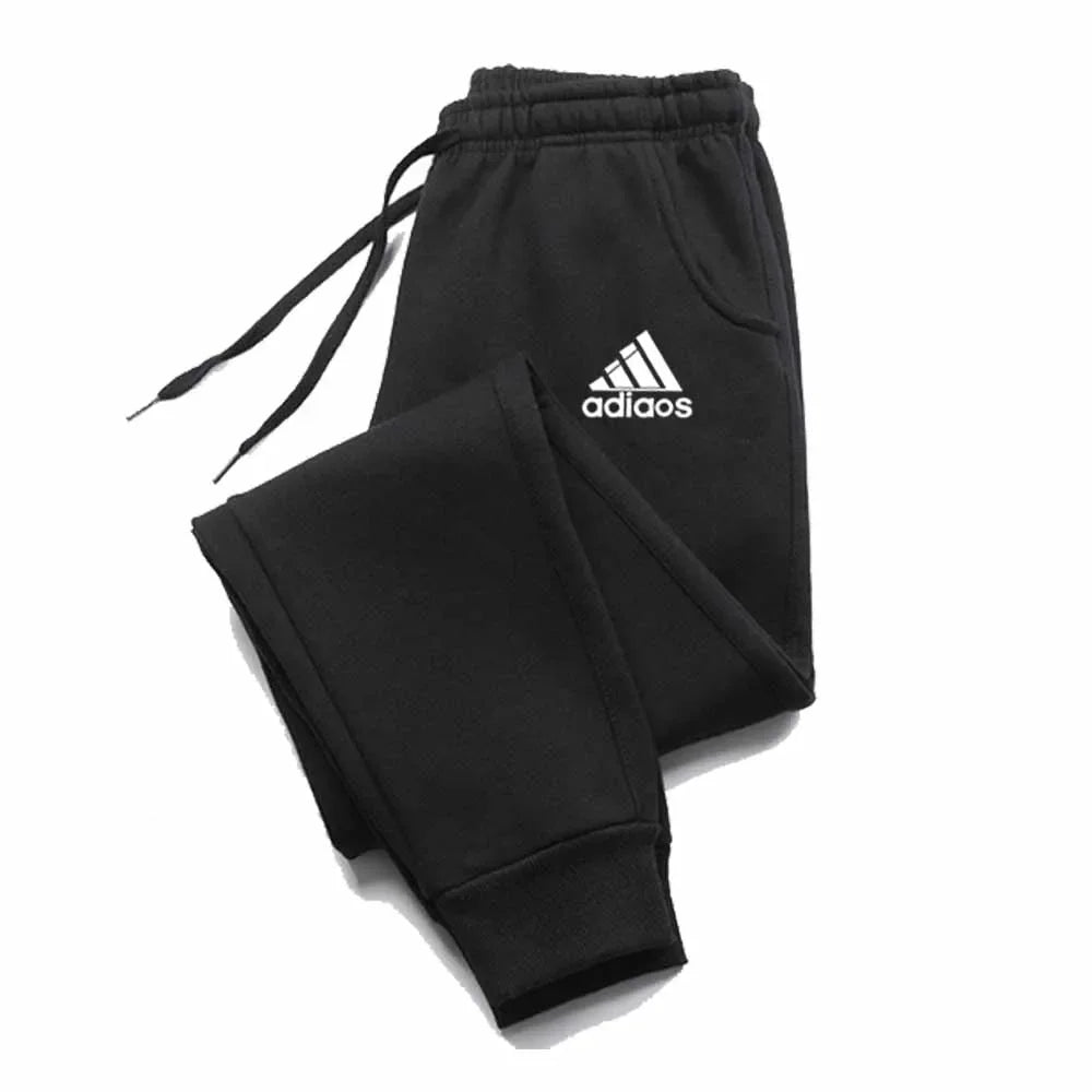 Men's Printed Jogger Trousers – Casual Fitness Sports Pants