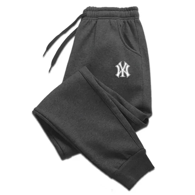 Unisex Printed Sports Trousers – Casual Running Fitness Pants