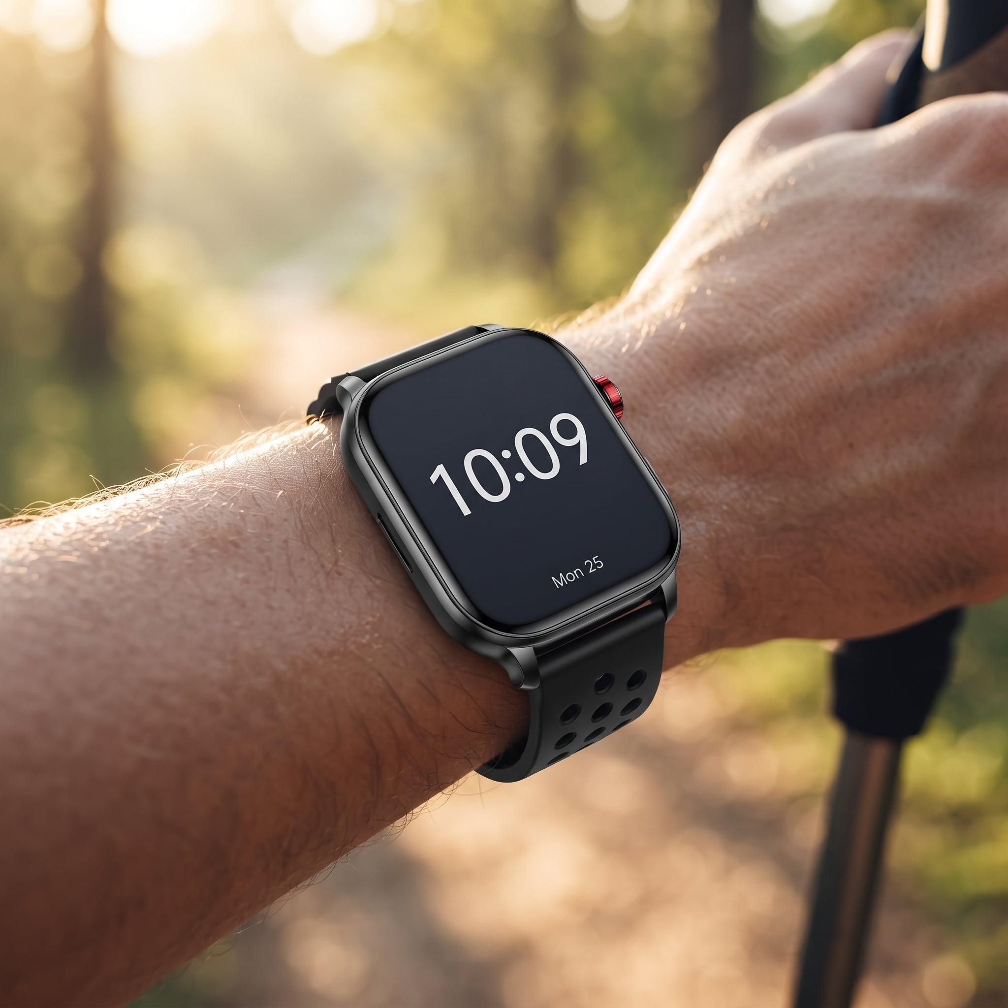 Military-Style Smart Watch – 2.01" HD Screen, 100+ Sport Modes