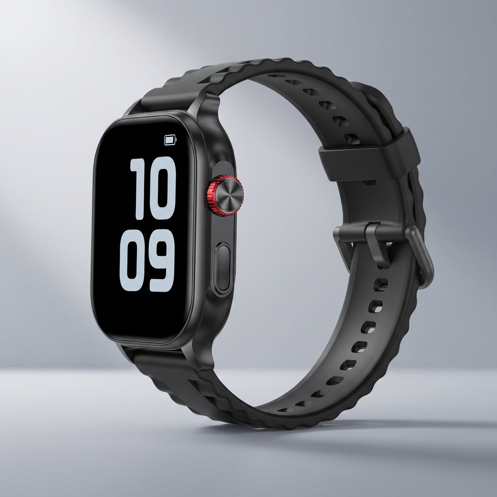 Military-Style Smart Watch – 2.01" HD Screen, 100+ Sport Modes