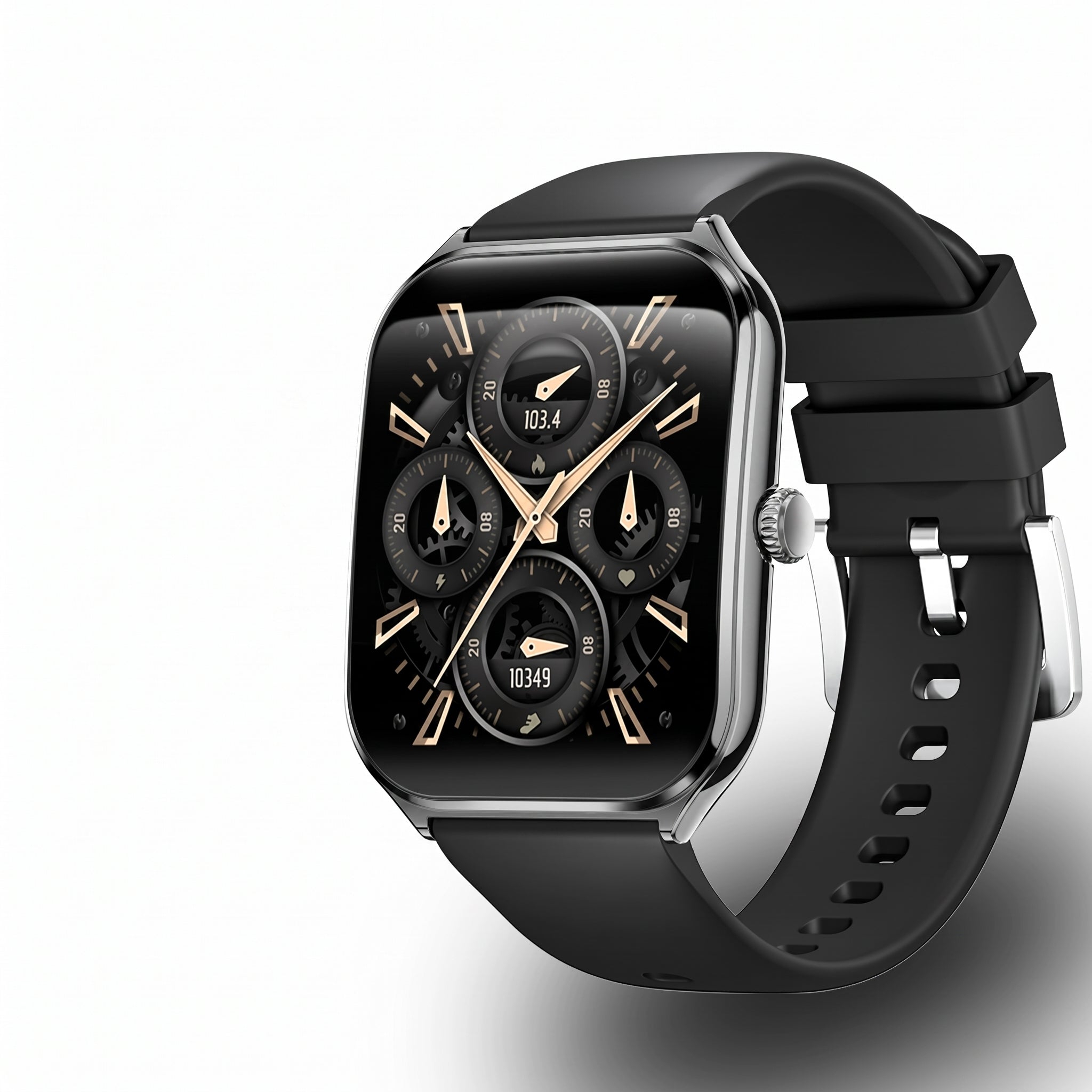 Ultra-Thin Smart Watch – AMOLED Display, Always-On Time & Bluetooth Calling