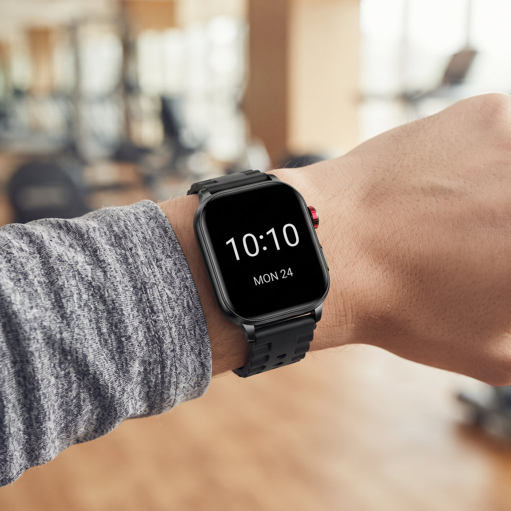 Military-Style Smart Watch – 2.01" HD Screen, 100+ Sport Modes
